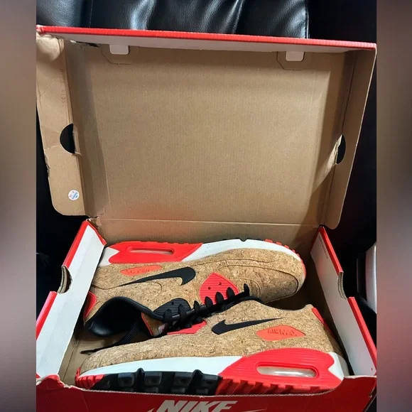 Nike Air Max 90 Cork Sz 12 (Almost VNDS LOOK!) Nike Air Max 90 Cork - 725235-706 for Sale | Authenticity  main image 3